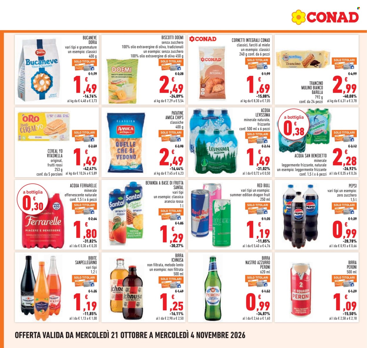 Volantino Conad - 21/10/2026 - 4/11/2026. Pagina 20
