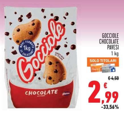 Gocciole Chocolate Pavesi