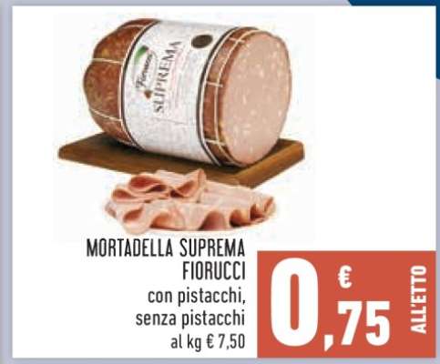Mortadella Suprema Fiorucci