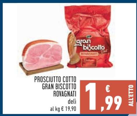 Prosciutto Cotto Gran Biscotto Rovagnati