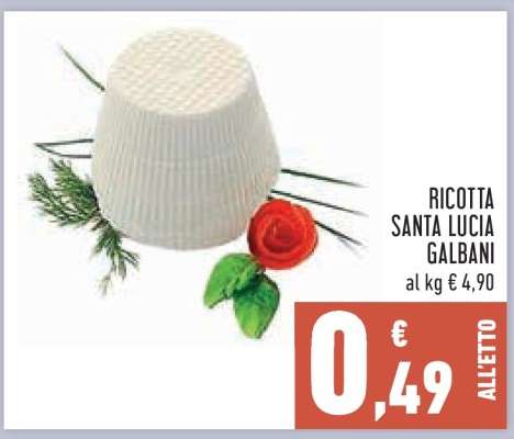 RICOTTA SANTA LUCIA GALBANI