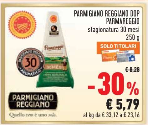 Parmigiano Reggiano DOP Parmareggio