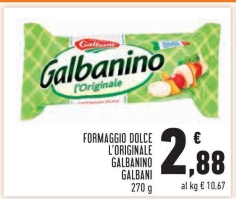 Formaggio Dolce L'Originale Galbanino Galbani