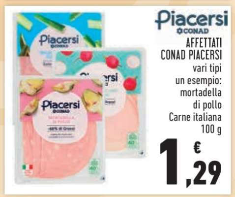 AFFETTATI CONAD PIACERSI