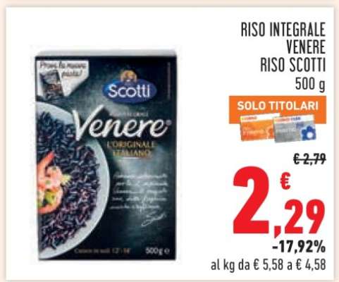 RISO INTEGRALE VENERE RISO SCOTTI