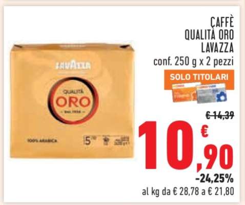 Caffè Qualità Oro Lavazza