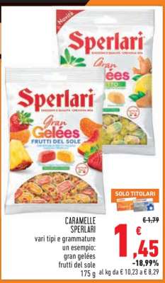 Caramelle Sperlari