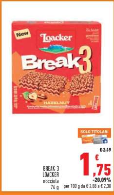 BREAK 3 LOACKER nocciola