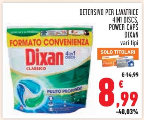 Dixan 4in1 Discs