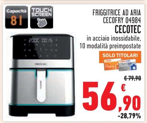 FRIGGITRICE AD ARIA CECOTEC 04984