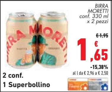 BIRRA MORETTI