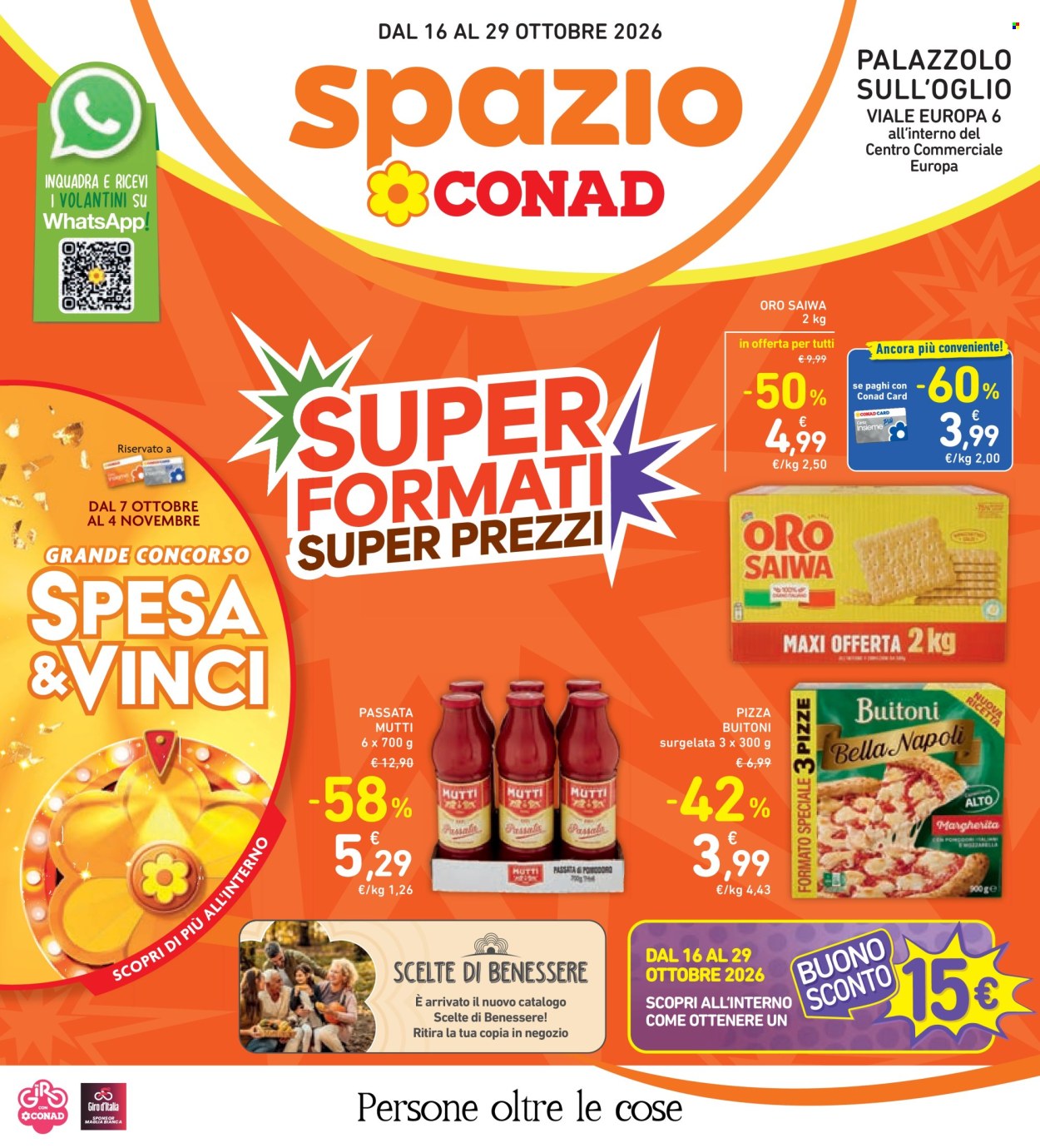 Volantino Spazio Conad - 16/10/2026 - 29/10/2026. Pagina 1
