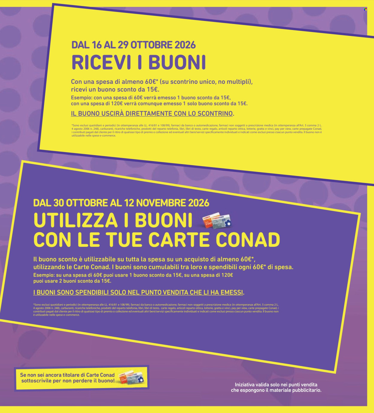 Volantino Conad Superstore - 16/10/2026 - 29/10/2026. Pagina 3