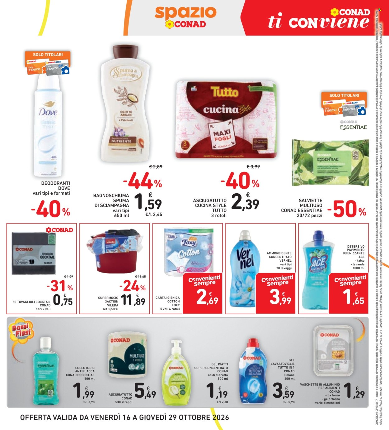 Volantino Spazio Conad - 16/10/2026 - 29/10/2026. Pagina 39