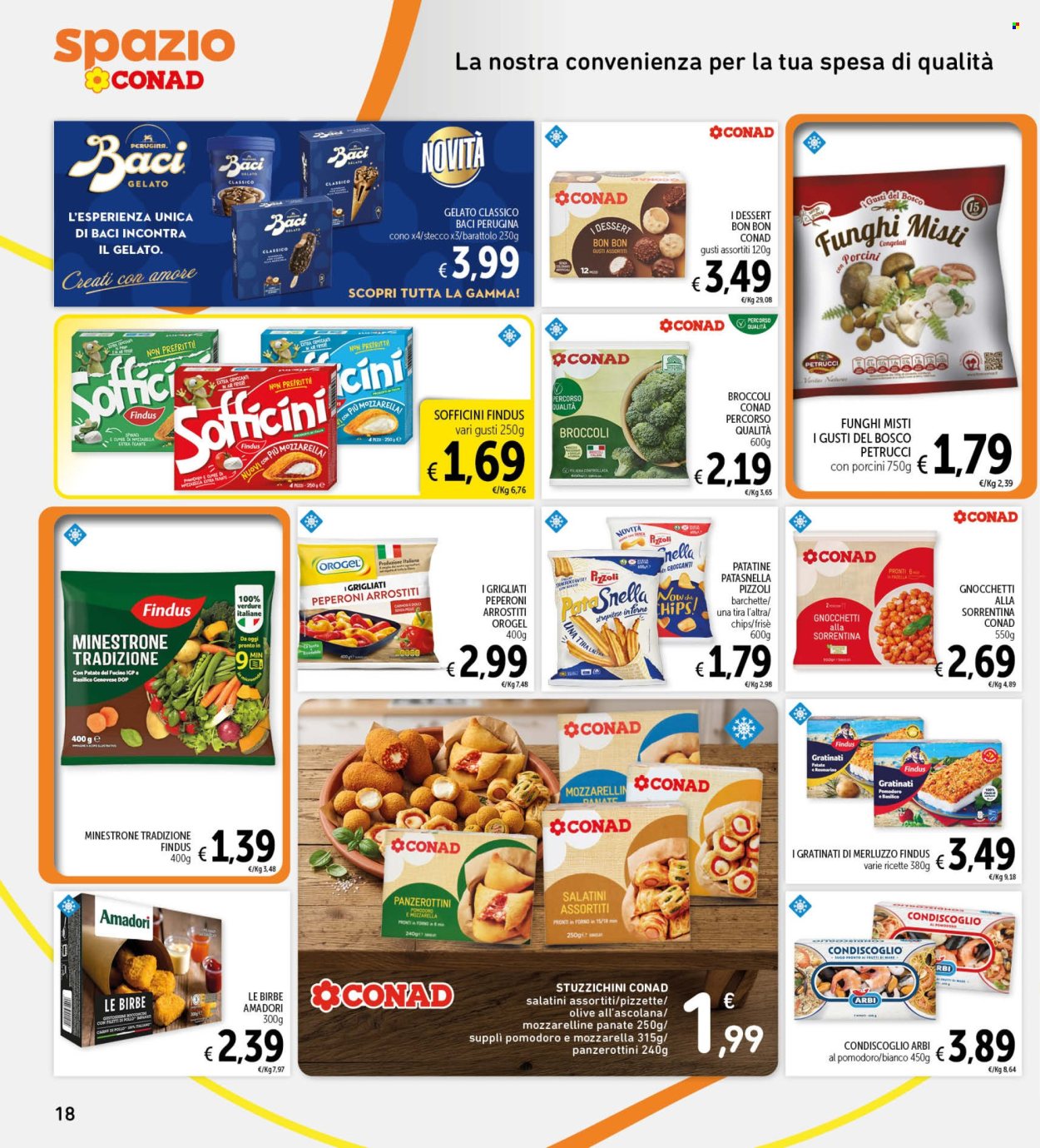 Leták Spazio Conad - 16.10.2026 - 1.11.2026. Strana 18