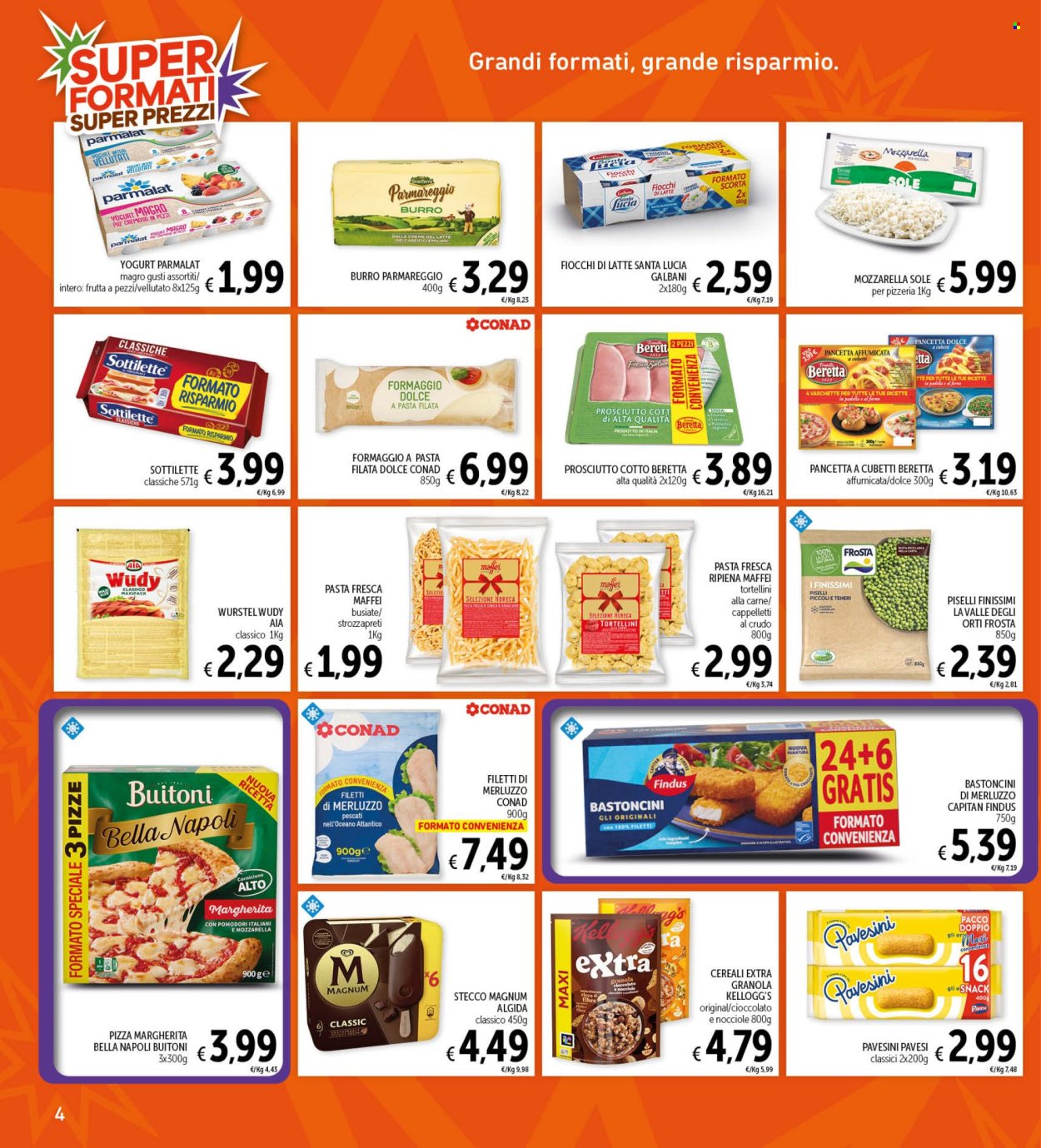 Leták Spazio Conad - 16.10.2026 - 1.11.2026. Strana 4