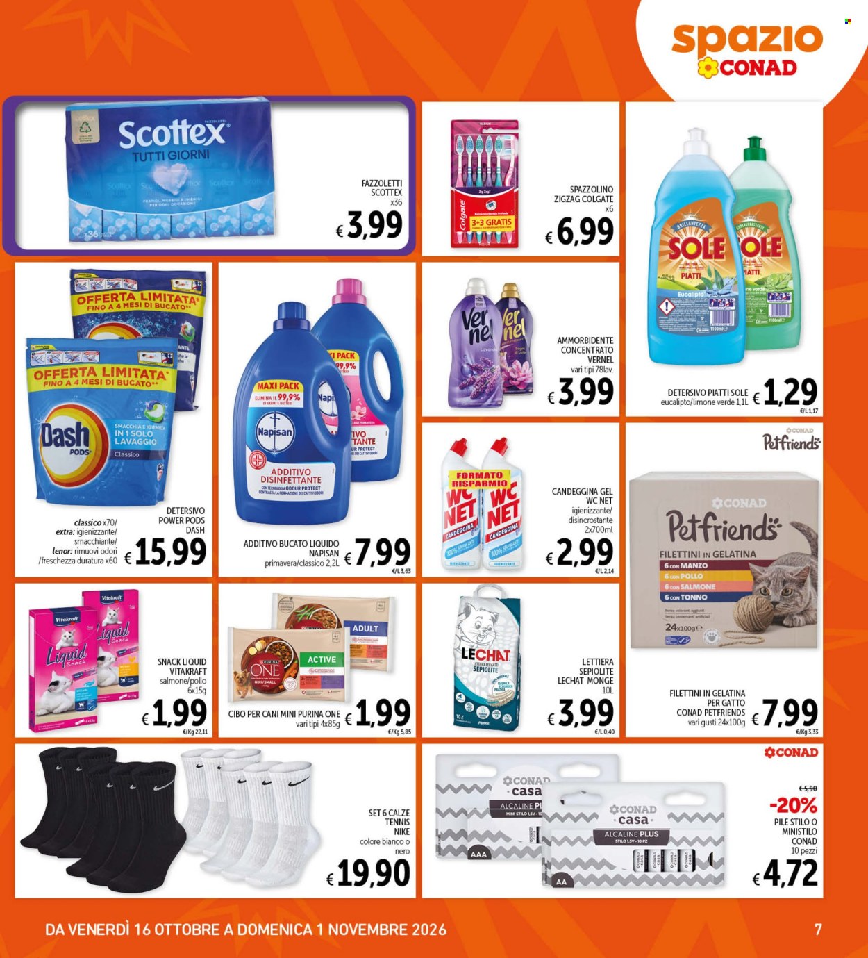 Leták Spazio Conad - 16.10.2026 - 1.11.2026. Strana 7