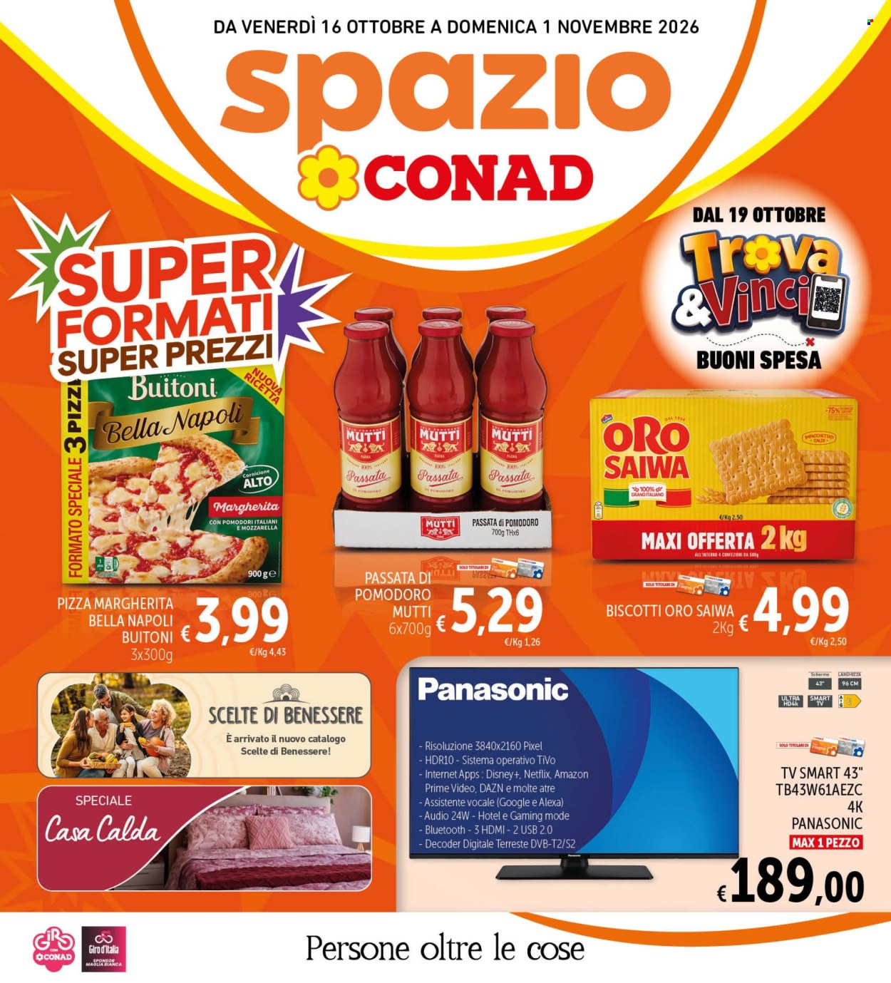 Volantino Spazio Conad - 16/10/2026 - 1/11/2026. Pagina 1
