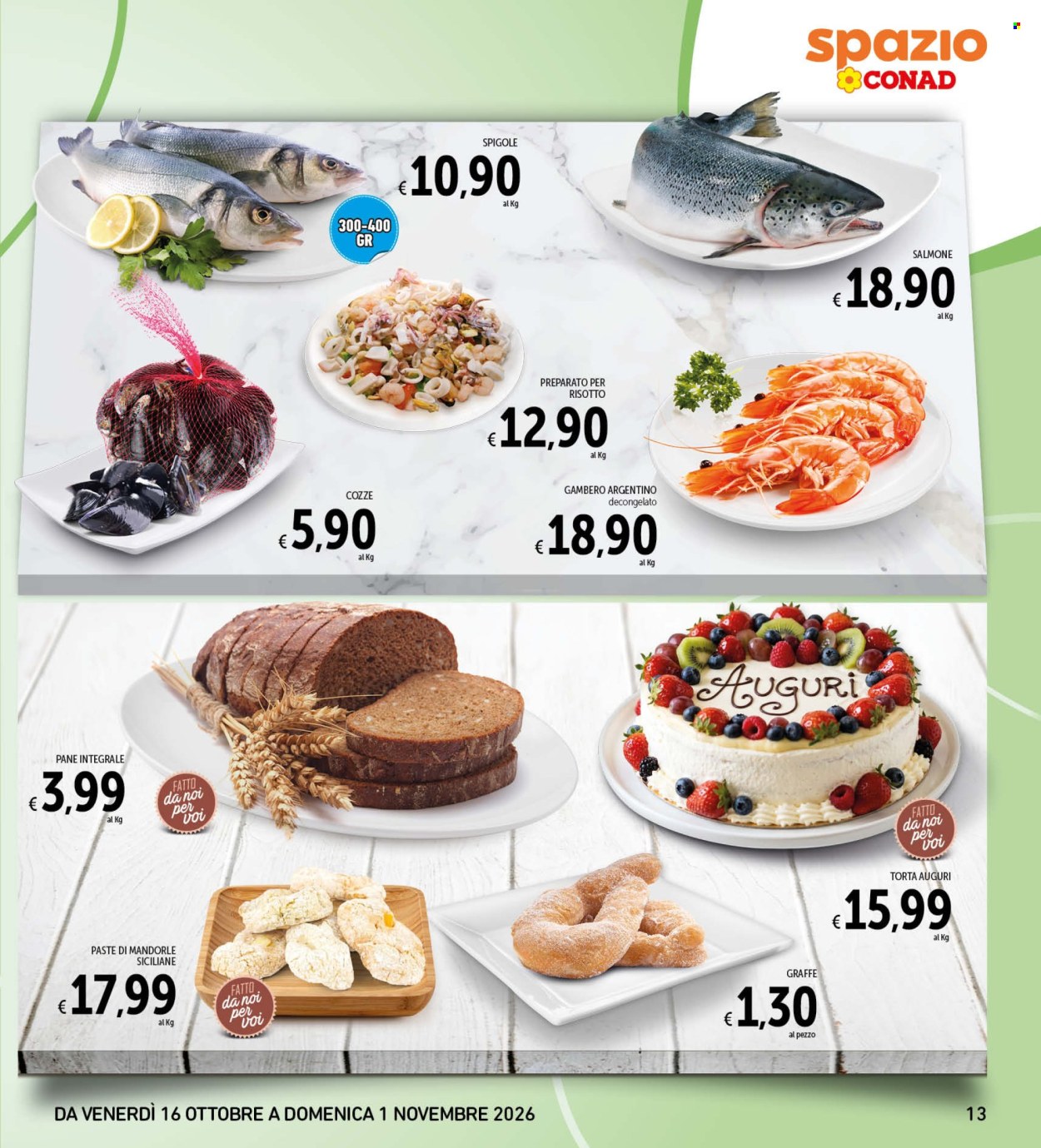 Leták Spazio Conad - 16.10.2026 - 1.11.2026. Strana 13