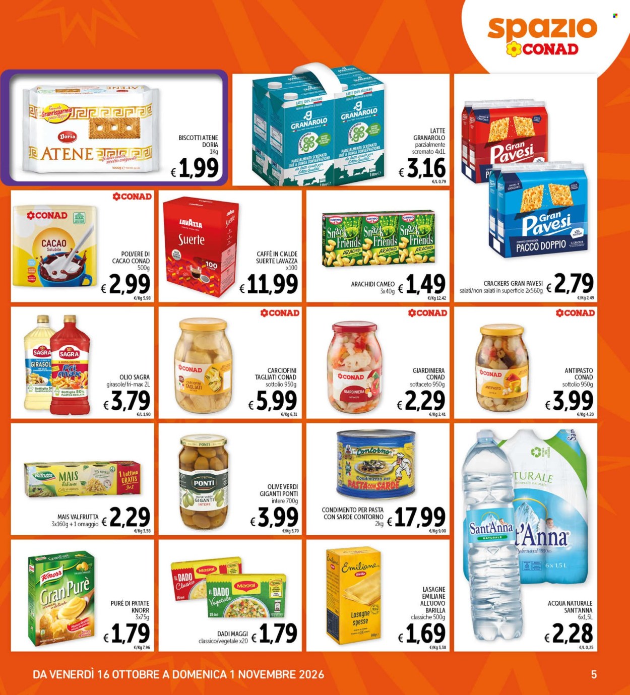 Volantino Spazio Conad - 16/10/2026 - 1/11/2026. Pagina 5