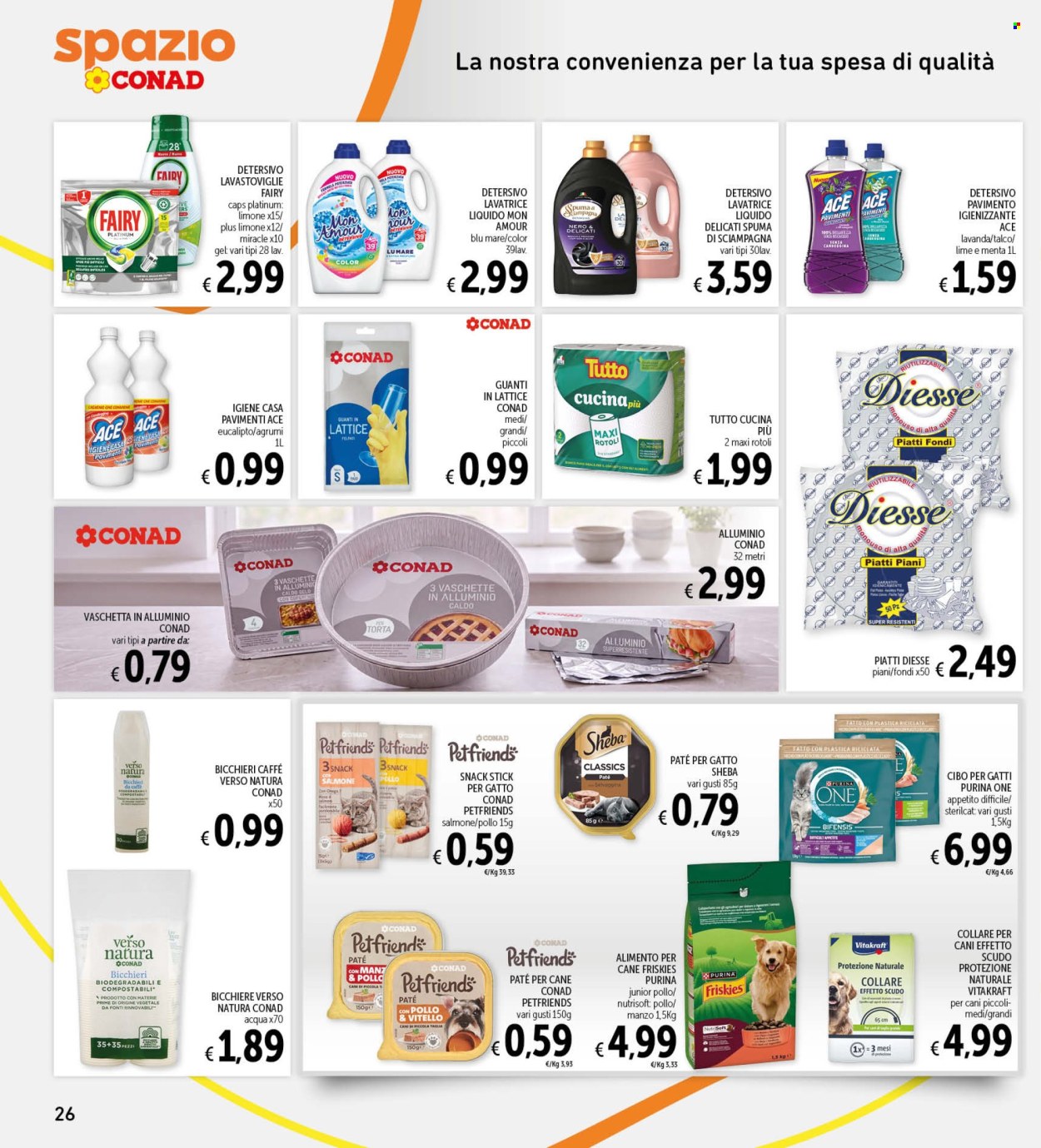 Leták Spazio Conad - 16.10.2026 - 1.11.2026. Strana 26