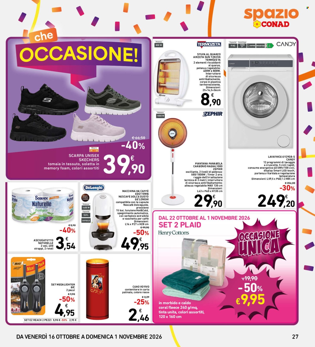Leták Spazio Conad - 16.10.2026 - 1.11.2026. Strana 27