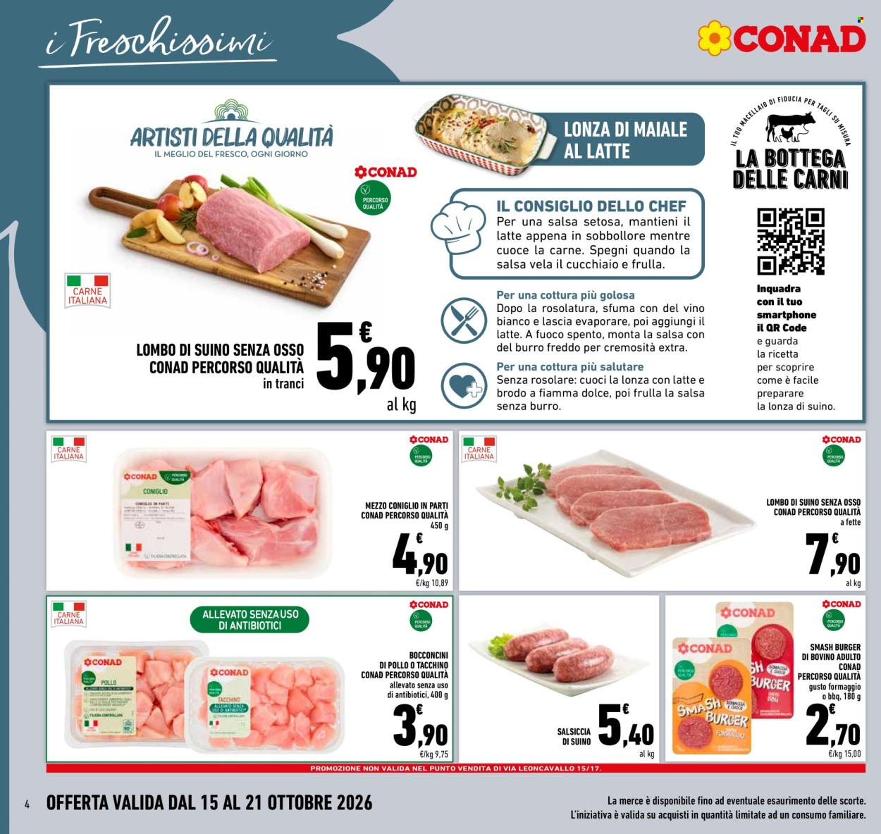 Volantino Conad - 15/10/2026 - 21/10/2026. Pagina 4