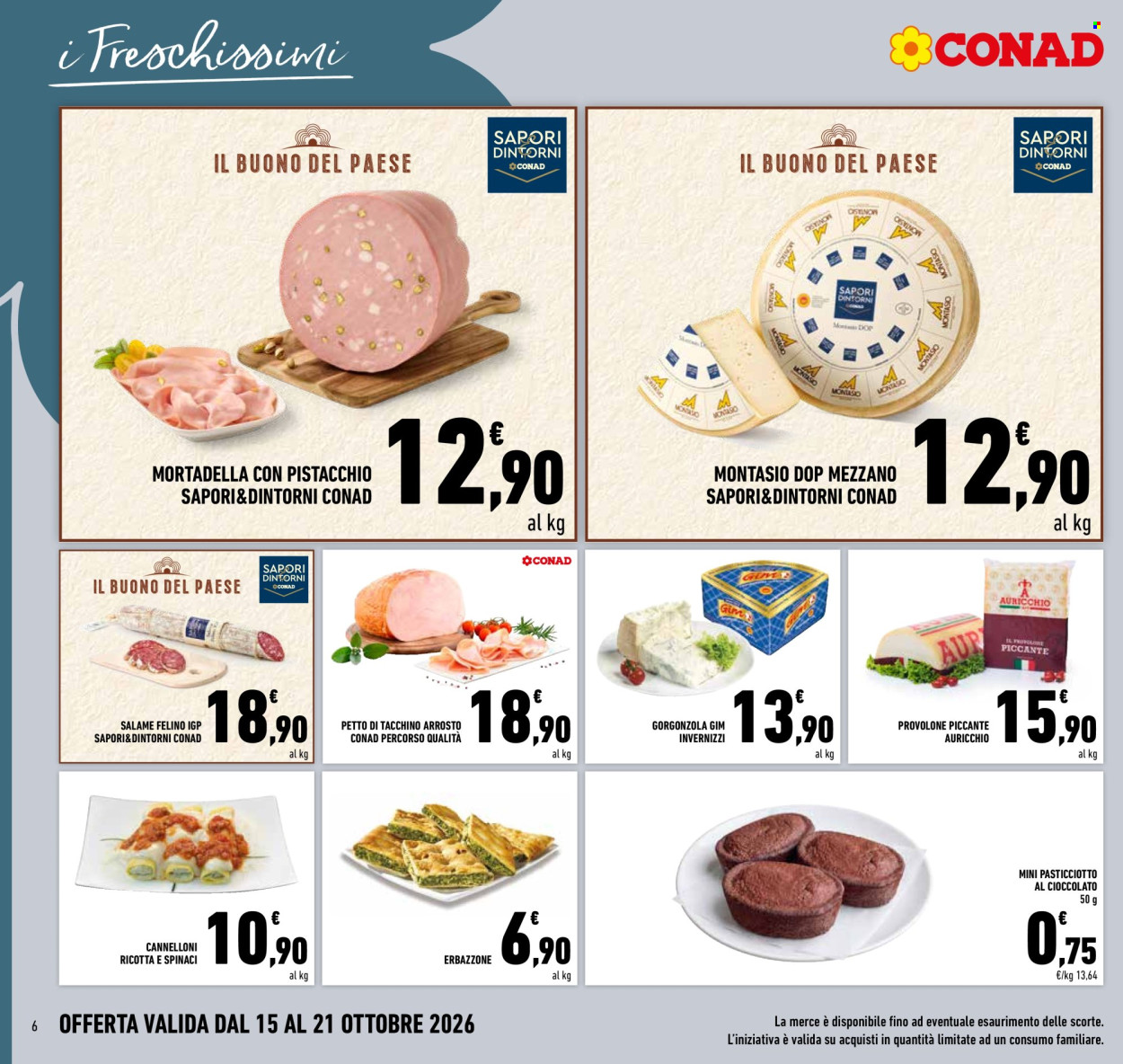 Volantino Conad - 15/10/2026 - 21/10/2026. Pagina 6