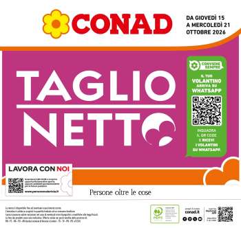 Volantino Conad - 15/10/2026 - 21/10/2026.