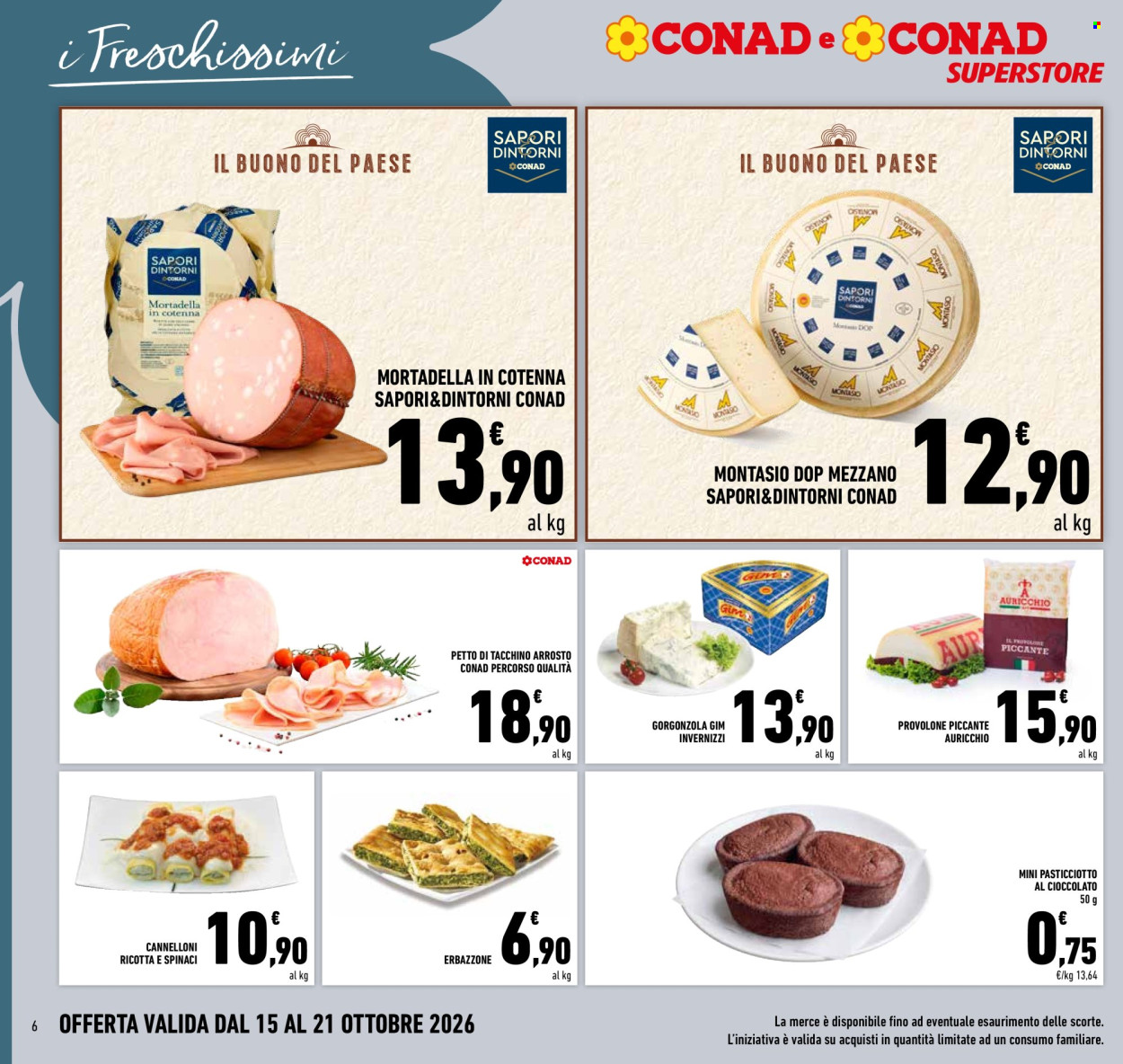 Volantino Conad Superstore - 15/10/2026 - 21/10/2026. Pagina 6