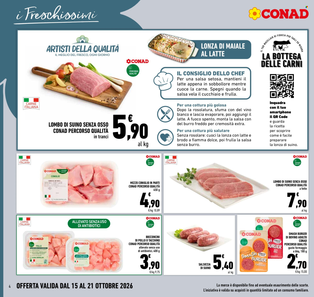 Volantino Conad - 15/10/2026 - 21/10/2026. Pagina 4