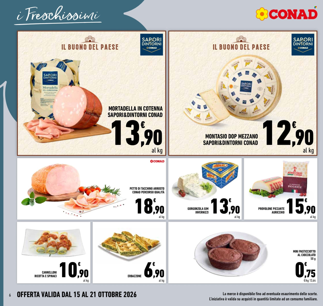 Volantino Conad - 15/10/2026 - 21/10/2026. Pagina 6