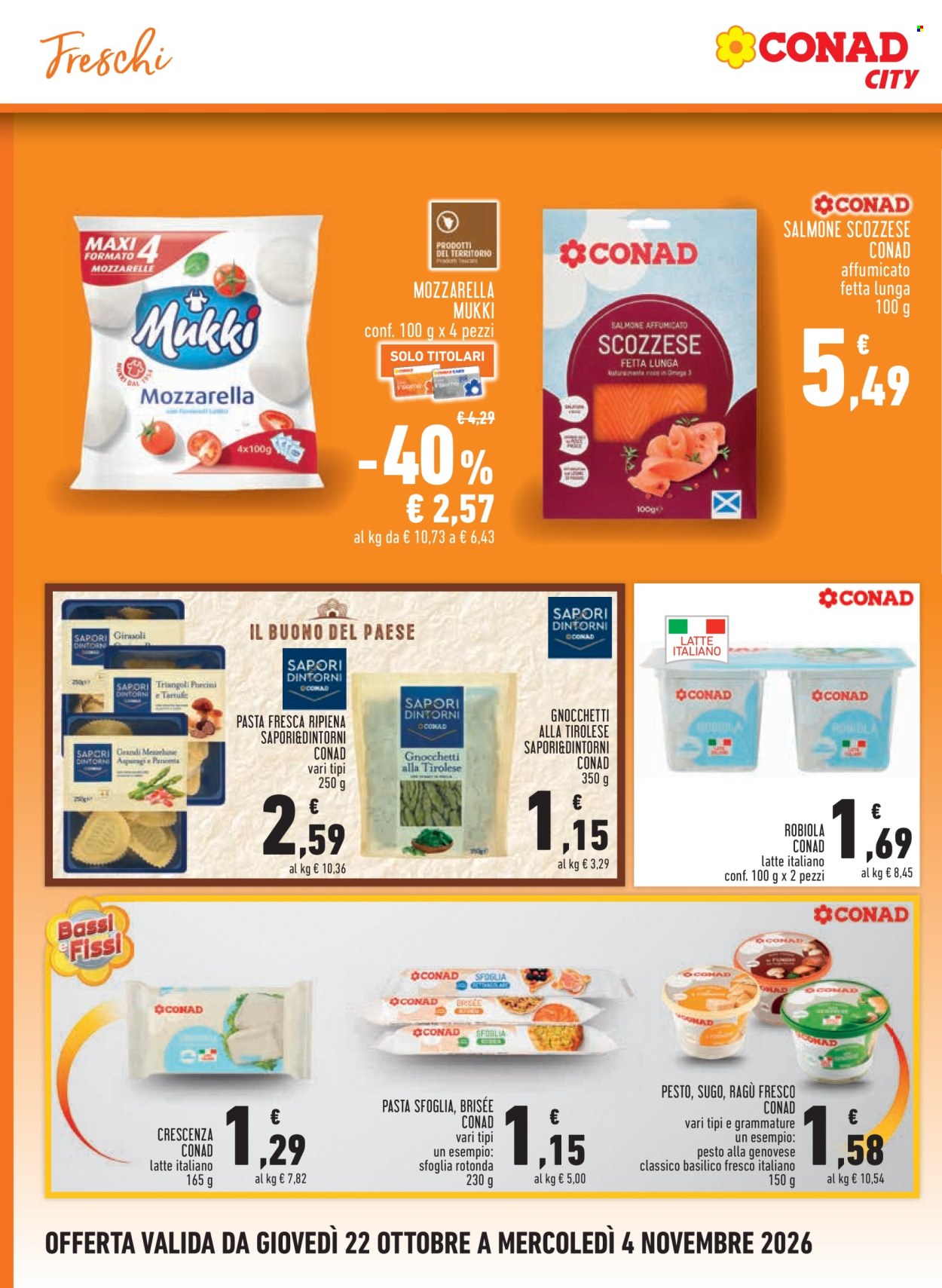 Volantino Conad City - 22/10/2026 - 4/11/2026. Pagina 8