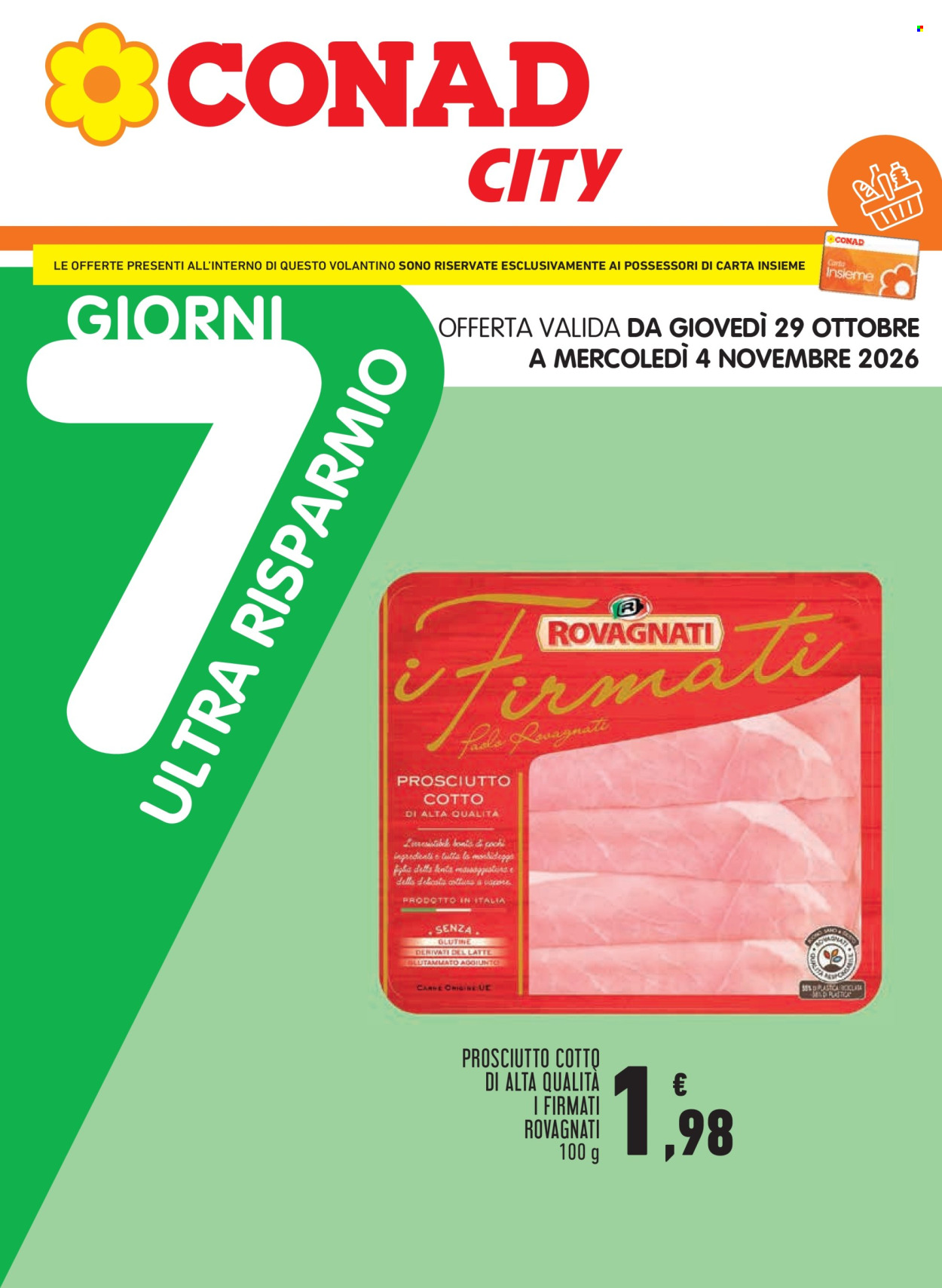 Volantino Conad City - 22/10/2026 - 4/11/2026. Pagina 21