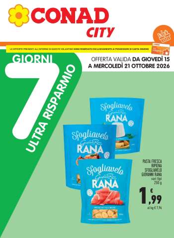 Volantino Conad City - 15/10/2026 - 21/10/2026.