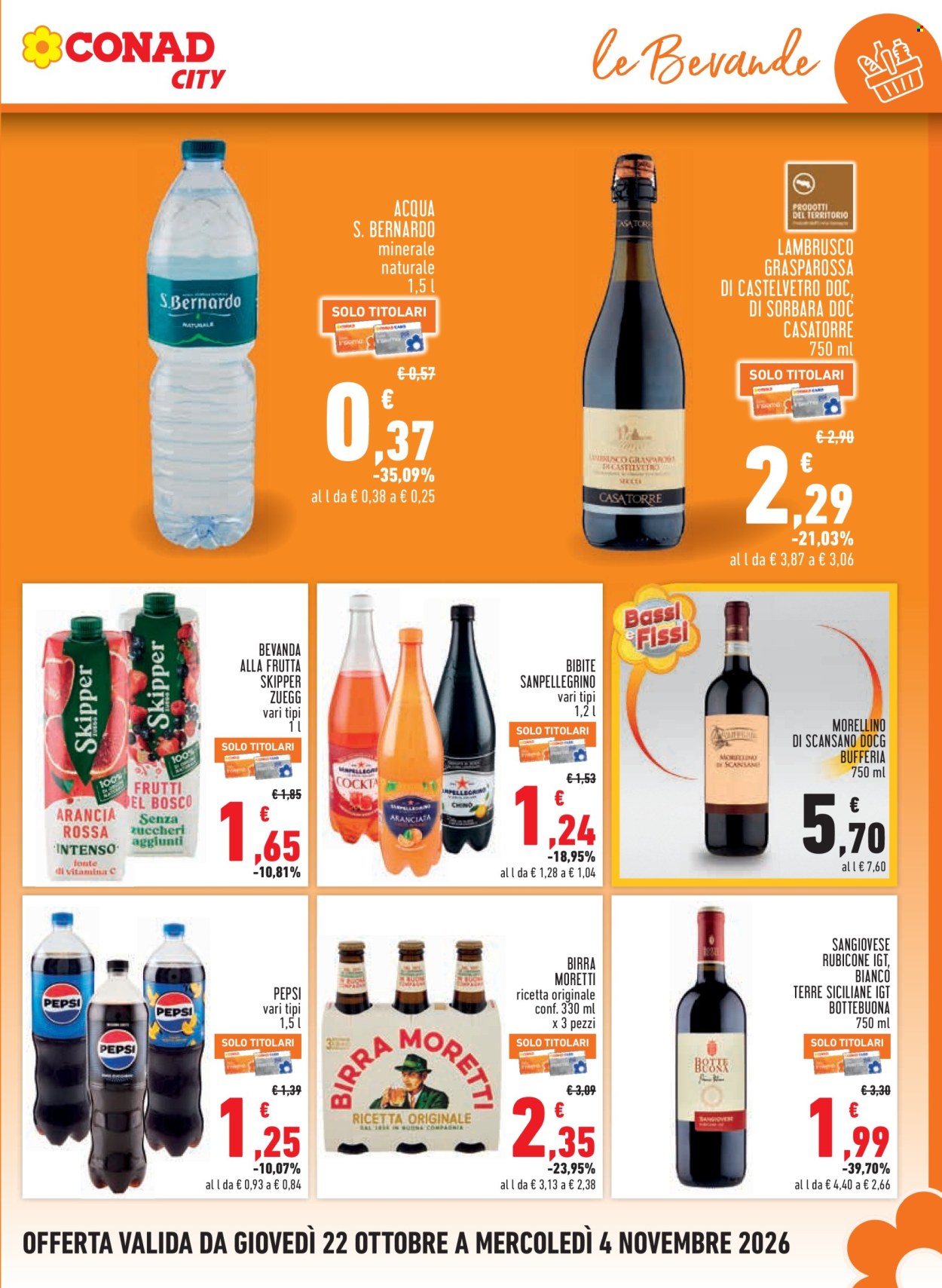 Volantino Conad - 22/10/2026 - 4/11/2026. Pagina 15
