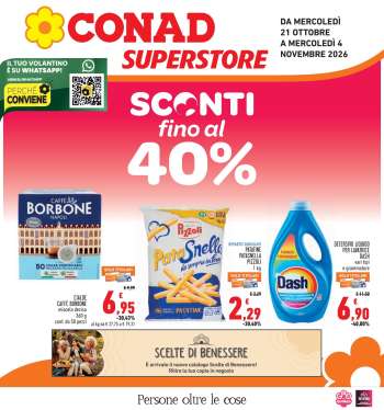 Volantino Conad - 21/10/2026 - 4/11/2026.