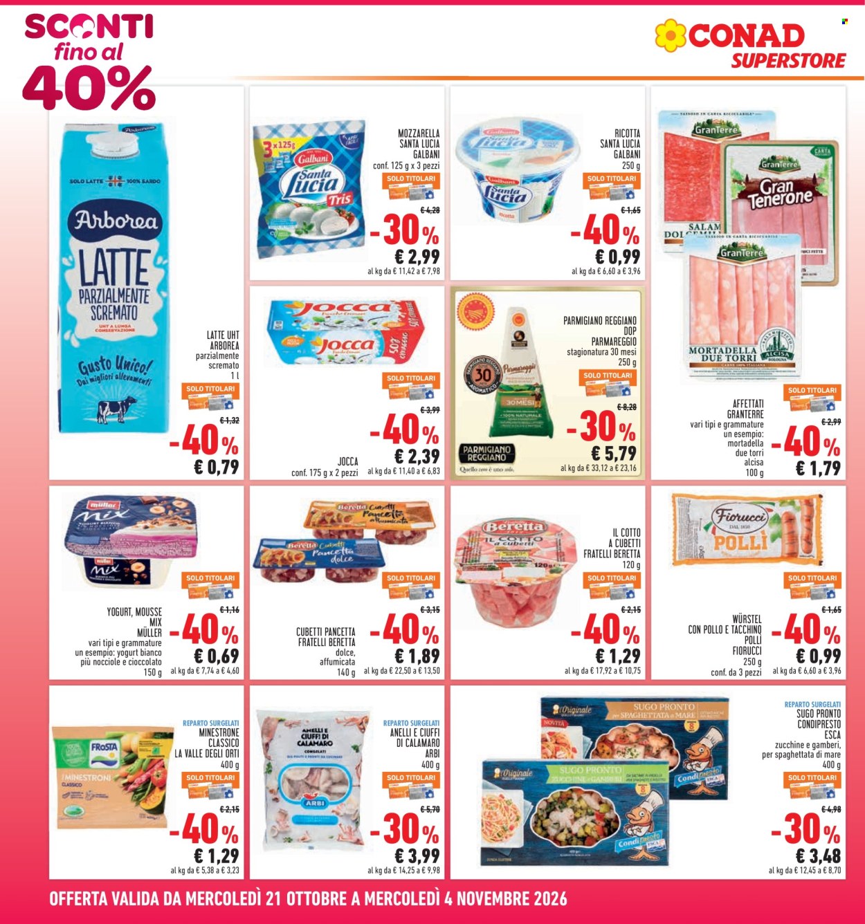 Volantino Conad - 21/10/2026 - 4/11/2026. Pagina 2