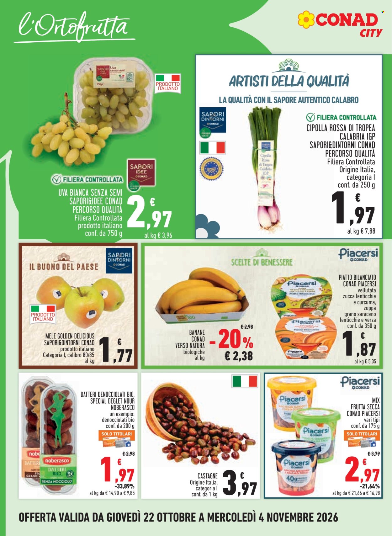 Volantino Conad - 22/10/2026 - 4/11/2026. Pagina 4