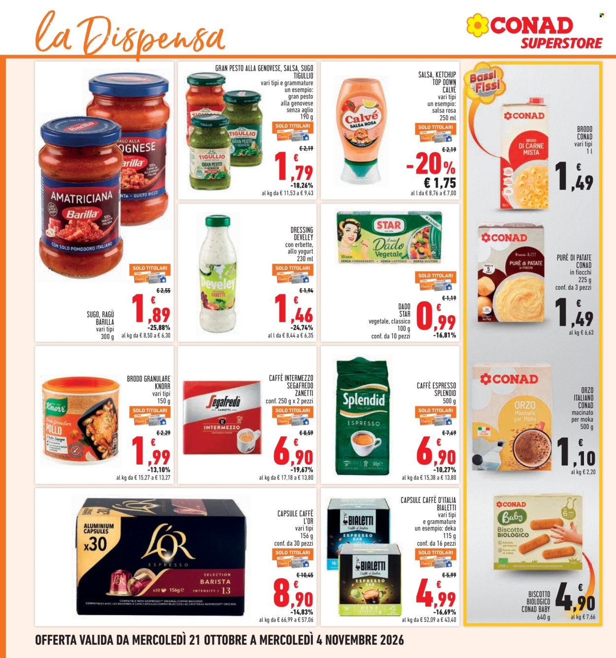 Leták Conad - 21.10.2026 - 4.11.2026. Strana 20