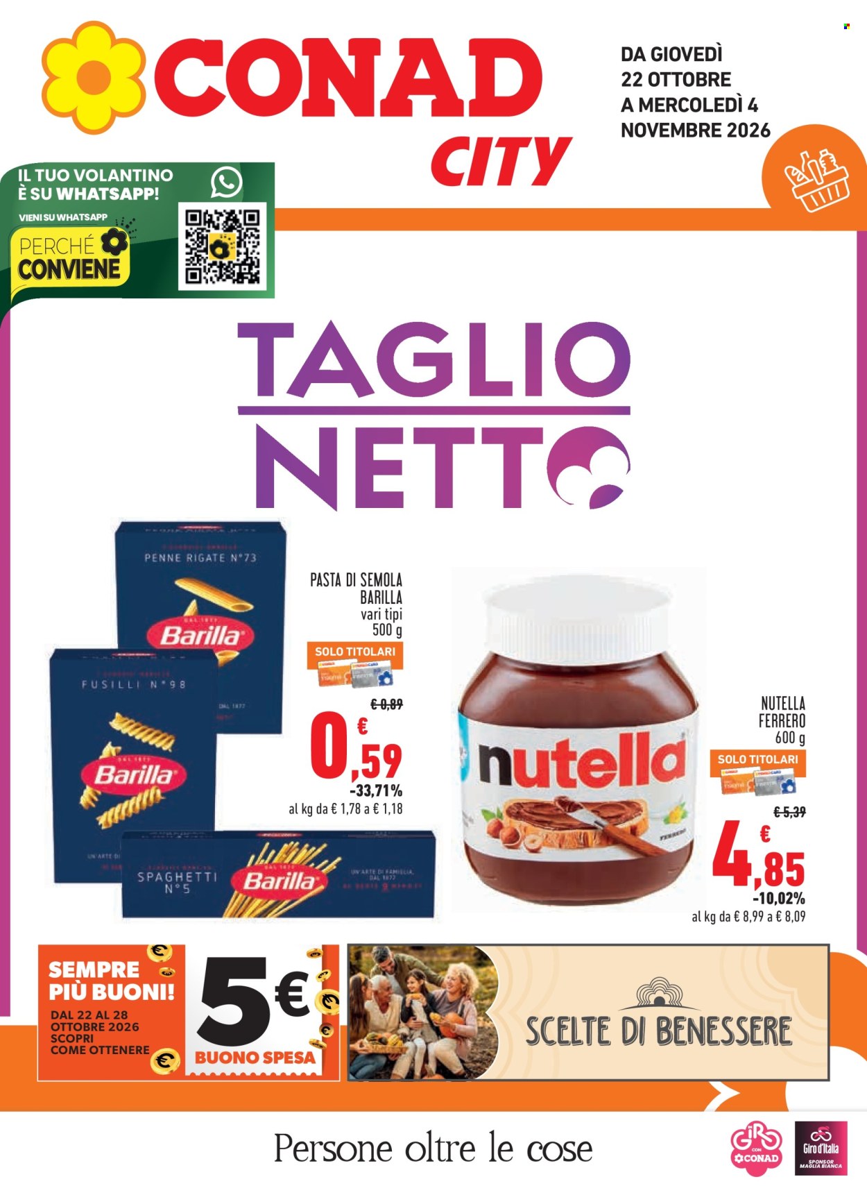 Leták Conad - 22.10.2026 - 4.11.2026. Strana 1