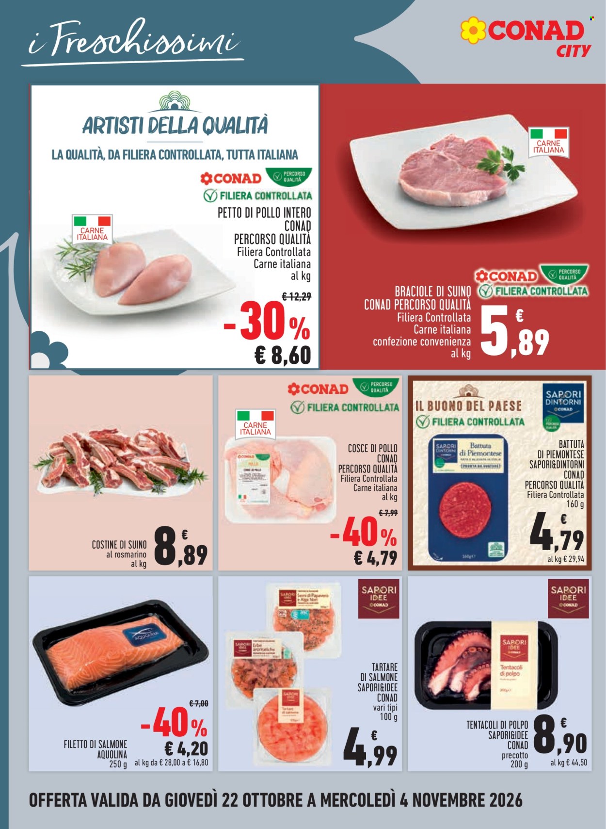 Leták Conad - 22.10.2026 - 4.11.2026. Strana 4