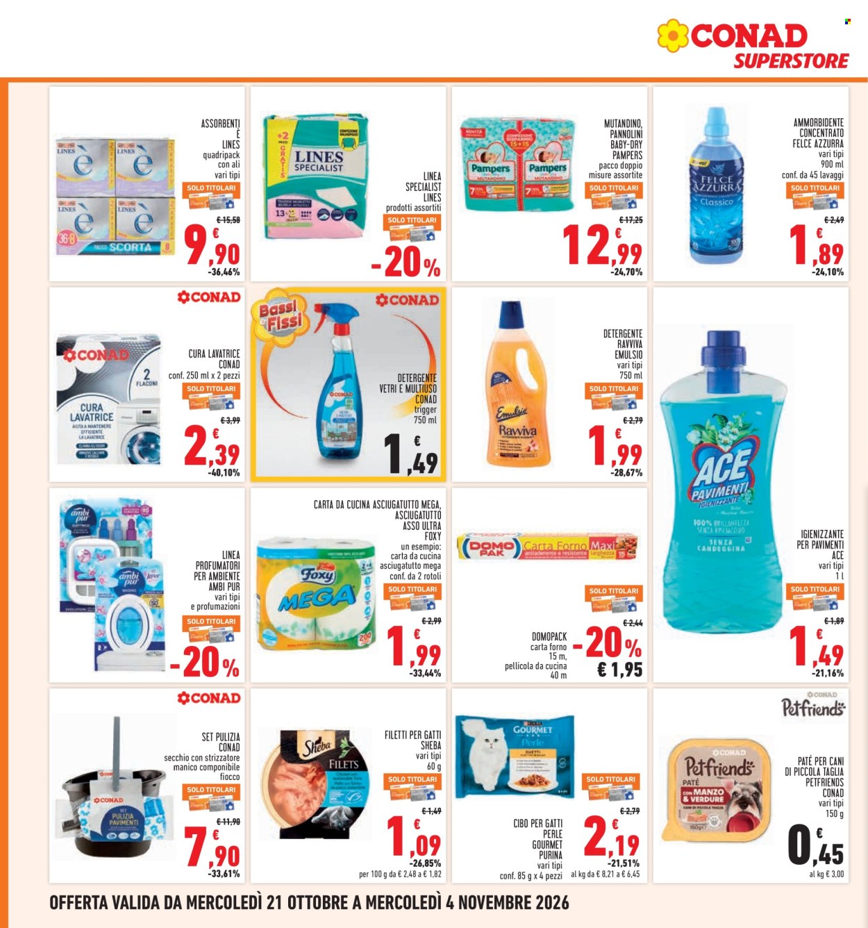 Volantino Conad - 21/10/2026 - 4/11/2026. Pagina 24