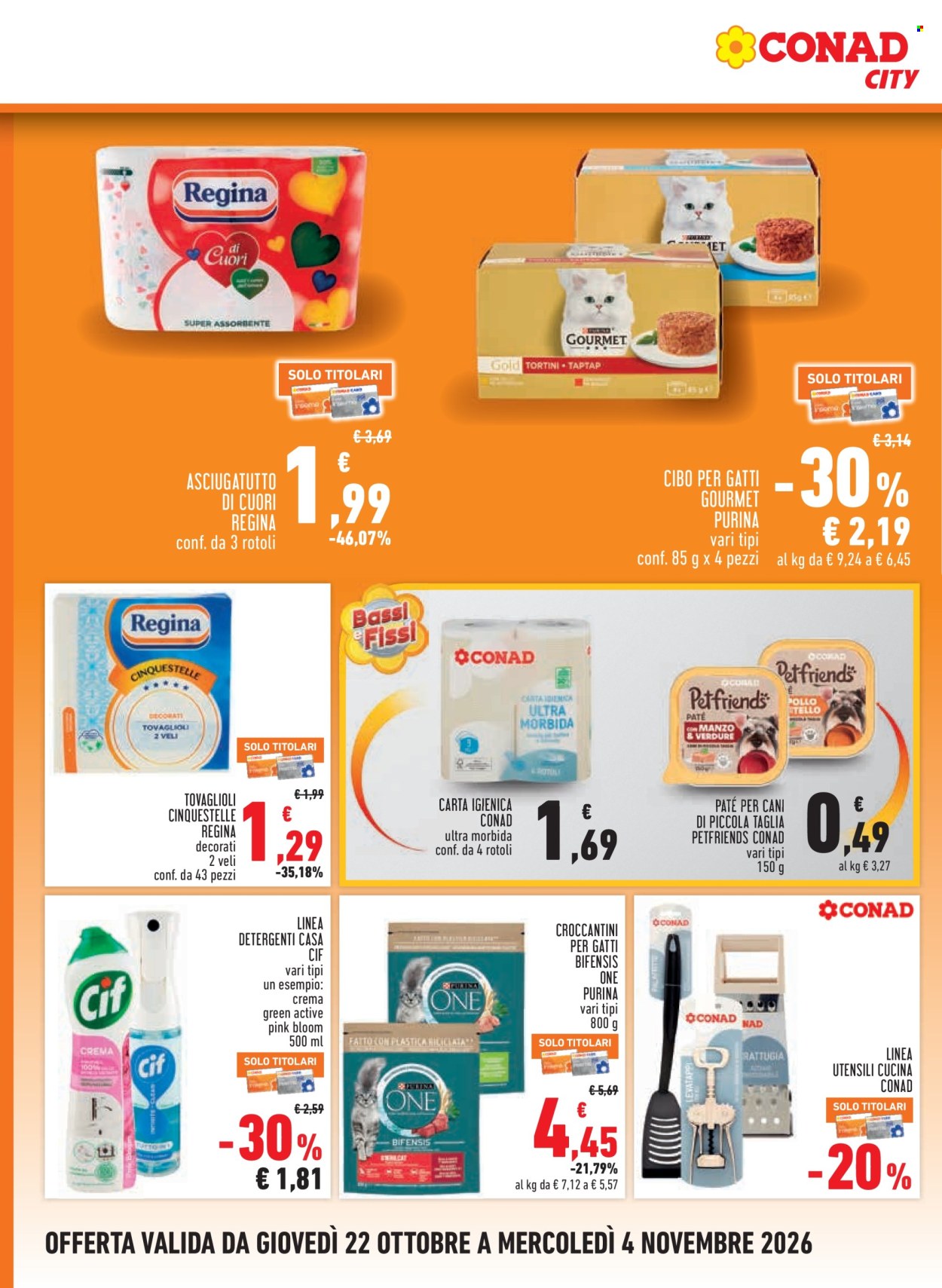 Volantino Conad - 22/10/2026 - 4/11/2026. Pagina 18