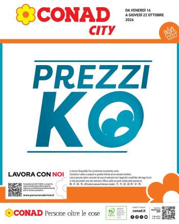 Volantino Conad - 16/10/2026 - 22/10/2026.