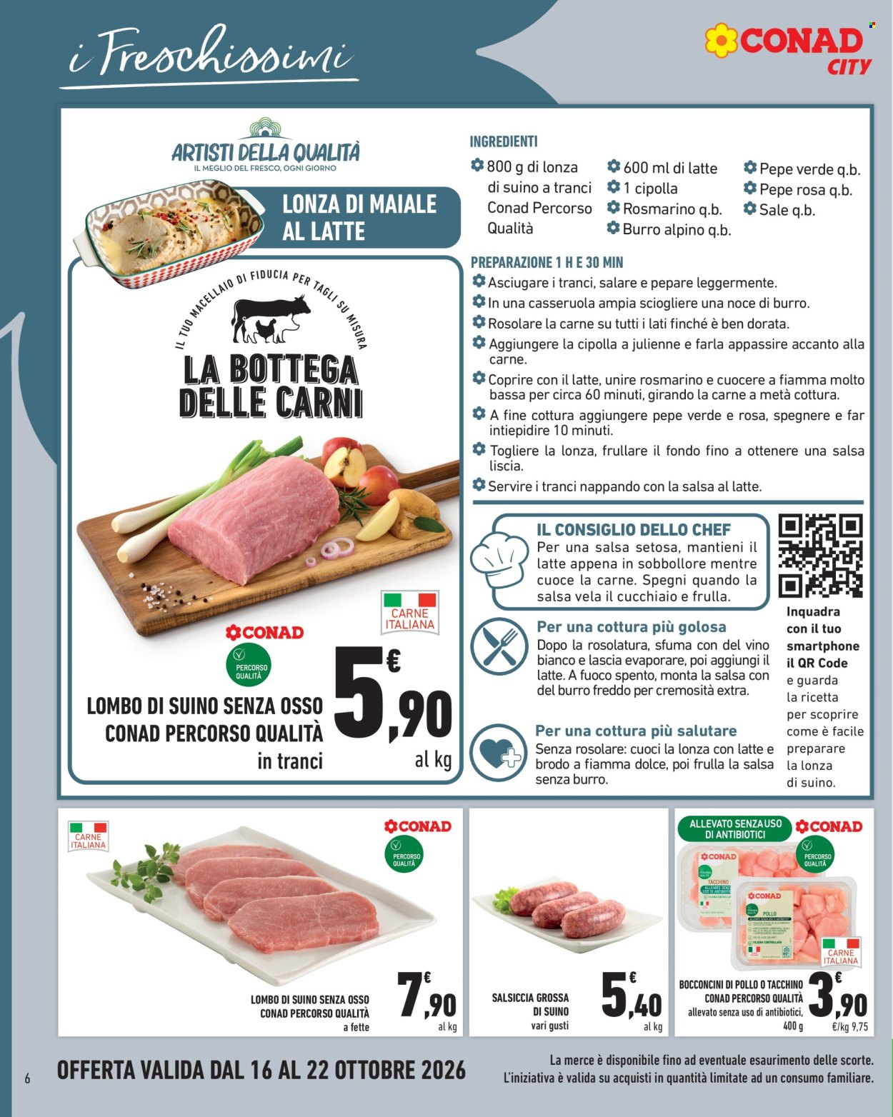 Volantino Conad City - 16/10/2026 - 22/10/2026. Pagina 6