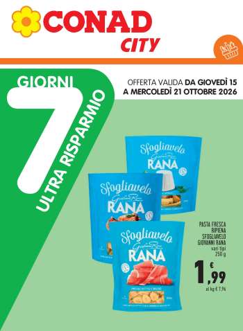 Volantino Conad - 15/10/2026 - 22/10/2026.