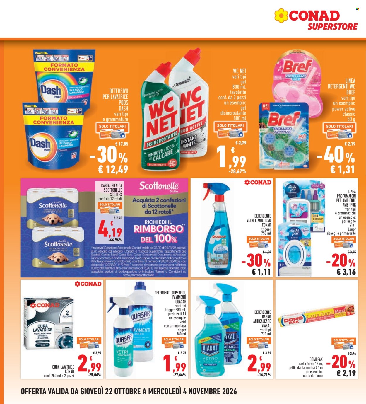 Volantino Conad - 22/10/2026 - 4/11/2026. Pagina 24
