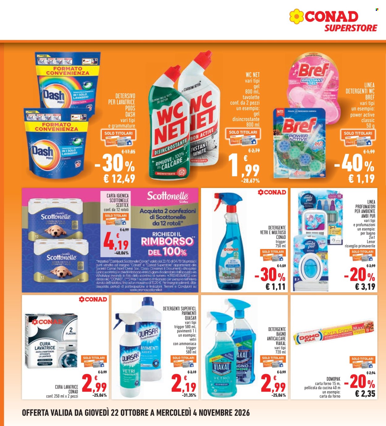 Volantino Conad Superstore - 22/10/2026 - 4/11/2026. Pagina 24