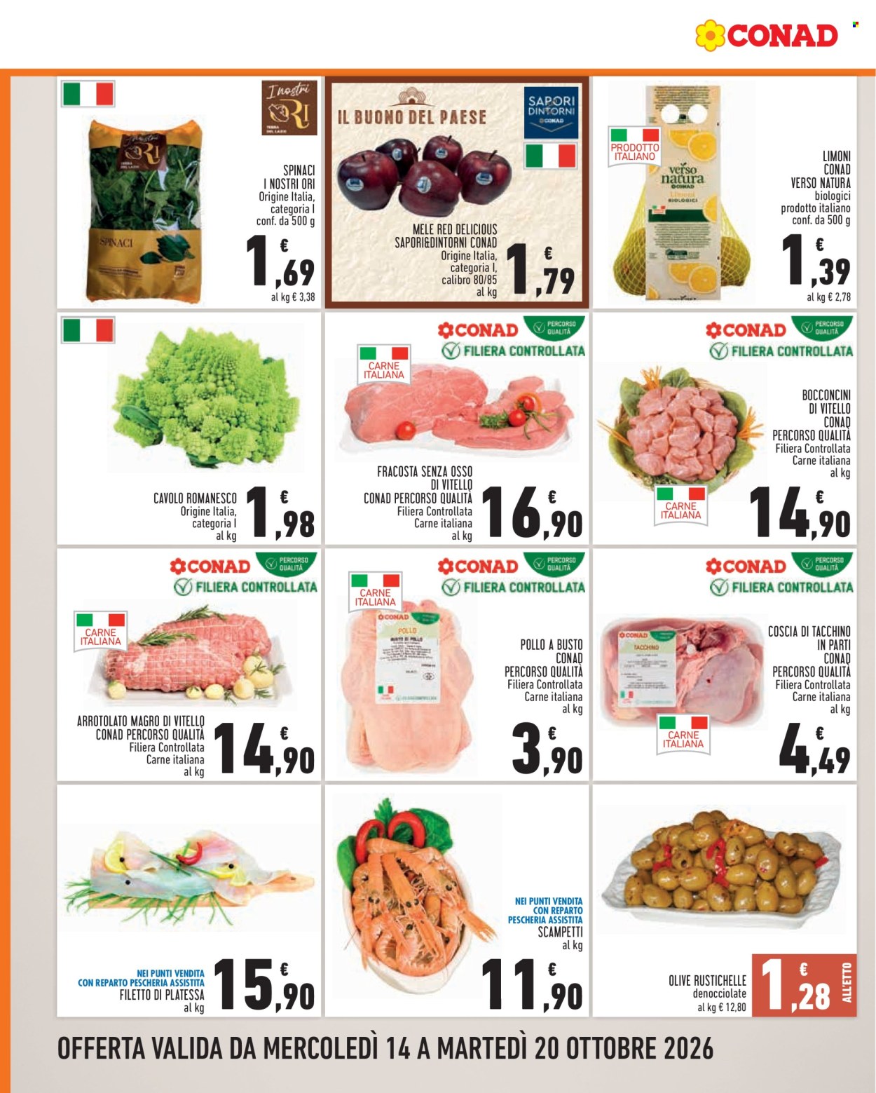 Leták Conad - 14.10.2026 - 20.10.2026. Strana 2
